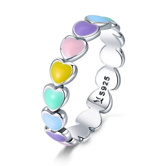 Sterling Silver  Rainbows | Ring